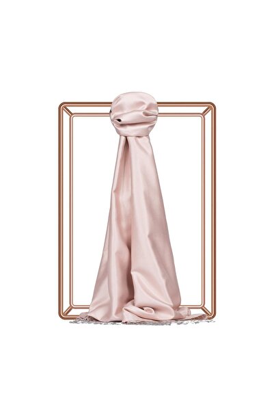 ipekevi Şal de mătase cu două feţe - Roz Hortensie