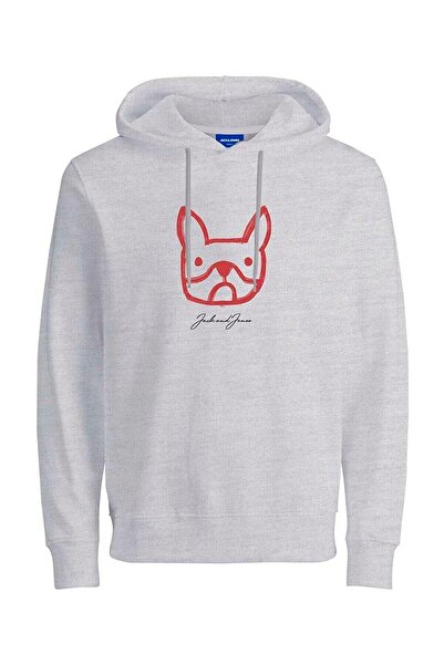 Jack & Jones Gri Erkek Sweatshirt