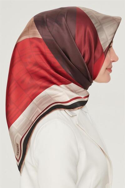 Armine Σούρα 8516-30 Μεταξωτό Φουλάρι Νοσταλγία