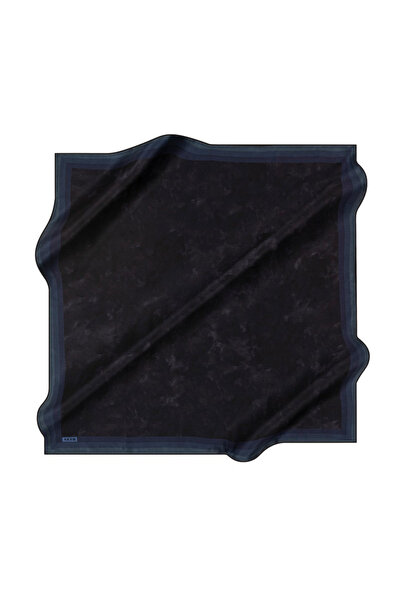 Aker Μεταξωτό Κασκόλ - 8783757-313 Navy Blue Stonewashed Sura