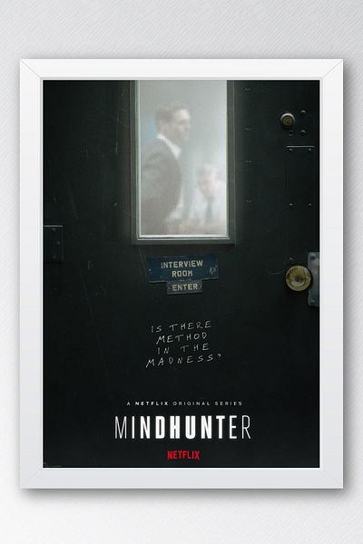 Saturn Ζωγραφική με κορνίζα Mindhunter - Ζωγραφική αφίσας της σειράς