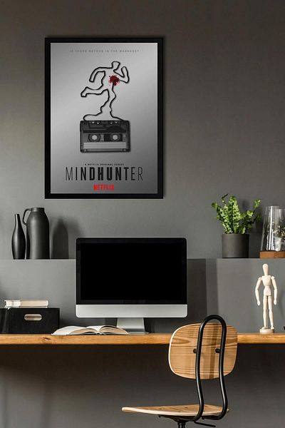 Saturn Pictură înrămată Mindhunter - Pictură poster de serie