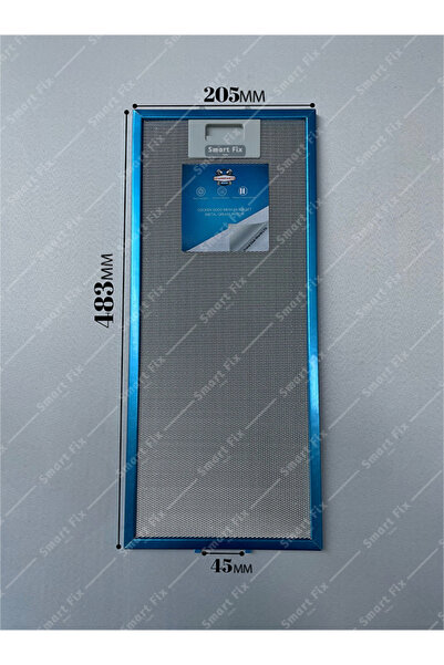 205x483 Mm Aspiratör & Davlumbaz Tel Yağ Filtresi 20,5x48,3 Cm