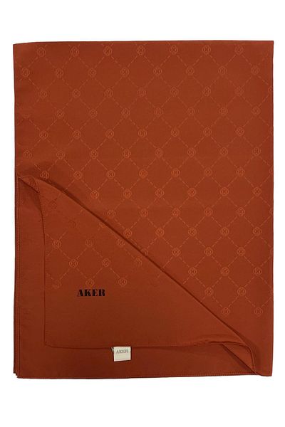 Aker Monogram Shawl - Copper 962
