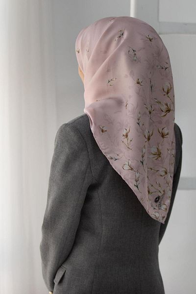 Vissona Μεταξωτό κασκόλ Twill - 51776 - 0019