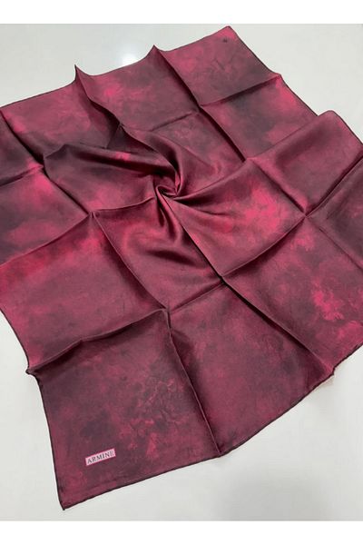 Armine Μεταξωτό Φουλάρι Nostalgia - 8333-09 Claret Red Twill