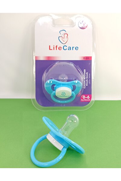 Genel Markalar Yuvarlak Uçlu Klasik Emzik 1 numara 0-6 ay Mavi