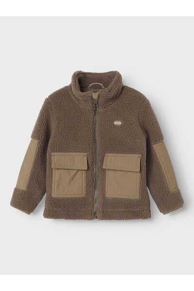 Name it Teddyjacke Kontrast