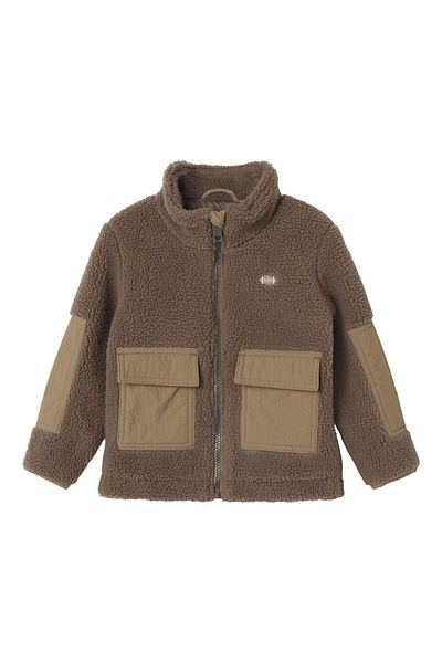 Name it Teddyjacke Kontrast