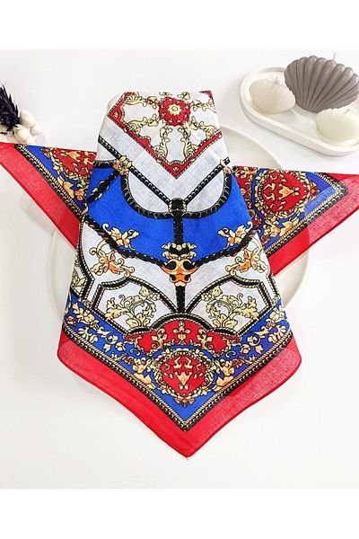 REBORN DESIGN Large Size Authentic Patterned Bandana