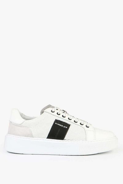 Hammer Jack Orlean m White Black Men's Casual Shoes 24195-m
