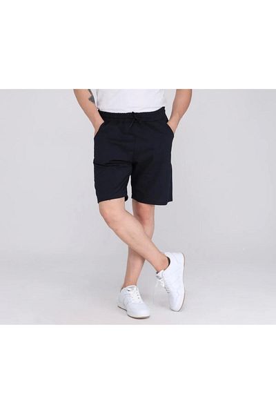 UYN SPORT Comfortable Cut Elastic Waist Summer Soft Fabric Pocket Shorts