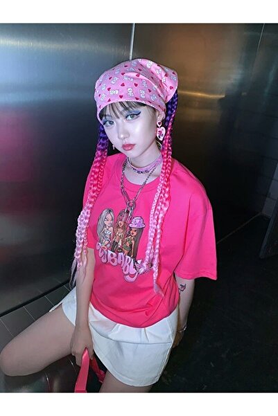 TIMESWASTINGIRL Tricou oversize Y2k Bratz