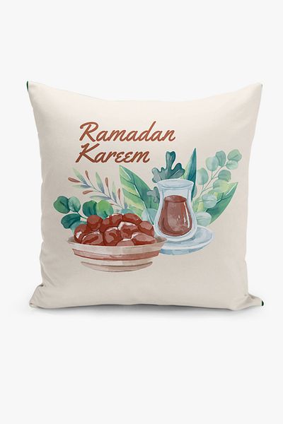 Filamente Husă de pernă cu model Ramadan, imprimată digitală pe două fețe - Ramadan