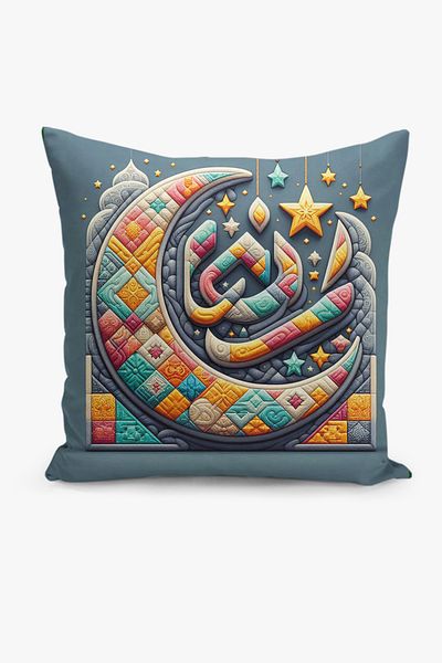 Filamente Husă de pernă cu model Ramadan, imprimată digitală pe două fețe - Ramadan