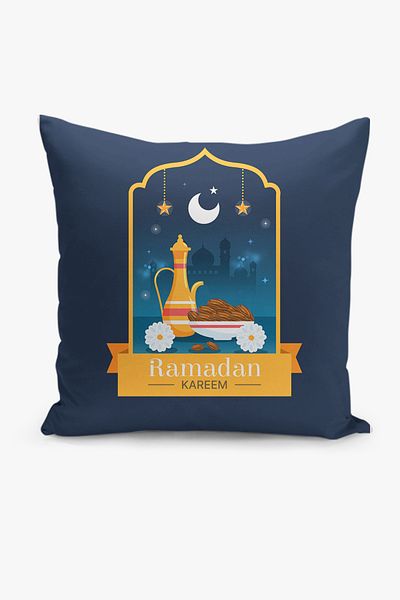 Filamente Husă de pernă cu model Ramadan, imprimată digitală pe două fețe - Ramadan