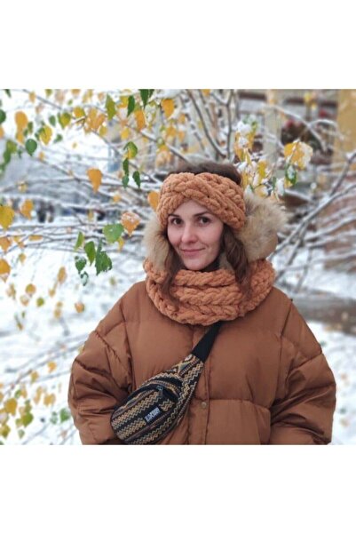 SMYY Set bandana cu eșarfă umflată