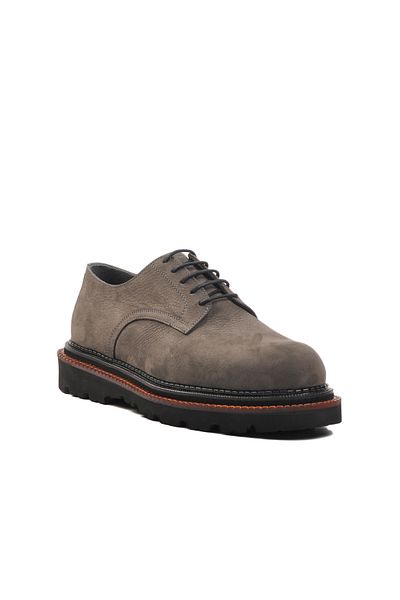 AYAKMOD Γκρι ανδρικές μπότες Nubuck