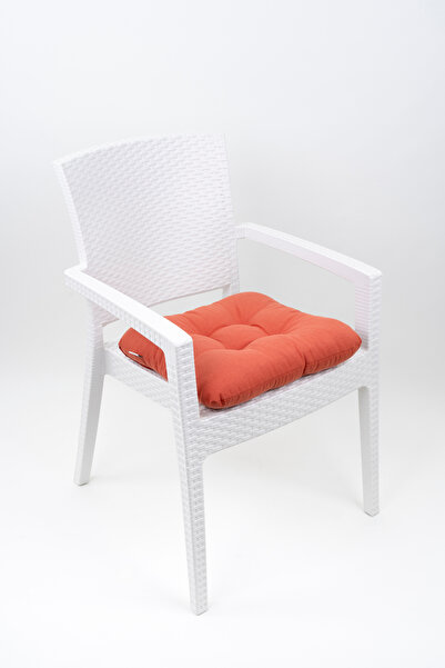 ALTINPAMUK Mega Brick Colored 45X45 Chair Cushion - Special Stitching and Laces