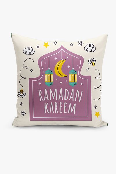 Filamente Husă de pernă cu model Ramadan, imprimată digitală pe două fețe - Ramadan