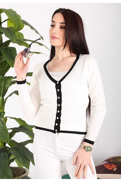 Butik Zeyoo Collection Seasonal Women's Cotton Cardigan