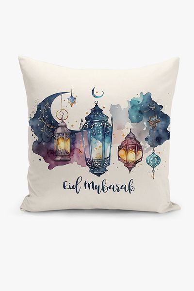 Filamente Husă de pernă cu model Ramadan, imprimată digitală pe două fețe - Ramadan