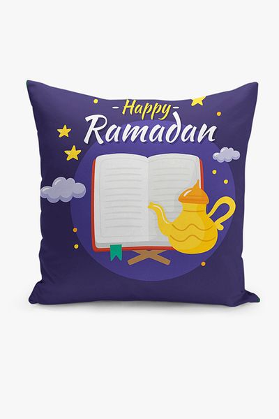 Filamente Husă de pernă cu model Ramadan, imprimată digitală pe două fețe - Ramadan