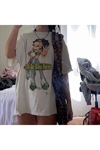TIMESWASTINGIRL Y2k Betty Boop Tshirt