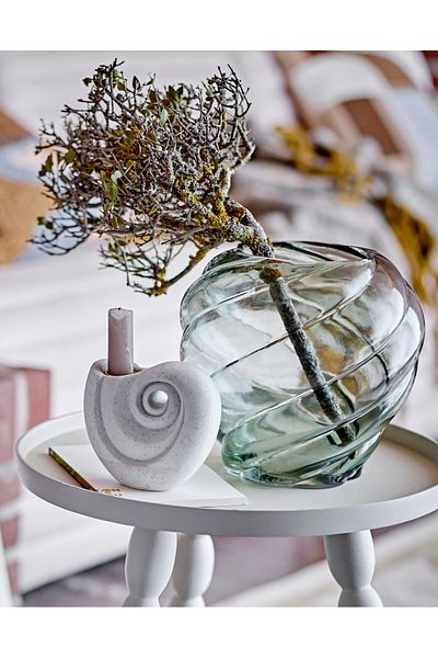 Warm Design Green Glass Vase