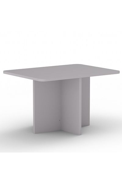 Mahmayi CH01 مكتب أطفال مريح 80 × 50 ارتفاع منخفض مع حواف مستديرة طاولة فردية رمادية فاتحة 80 × 50 سم