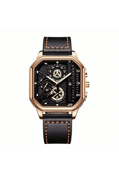 yolako Moda Sekizgen Erkek Kol Saati