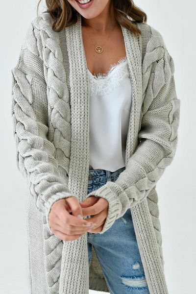 NİSUM MODA Nisum Hair Knitted Thick Cardigan