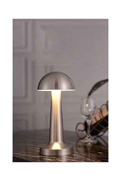 ACK Krom 2w Copper Gövde Ledli Dokunmatik Dimli Masa Lambası