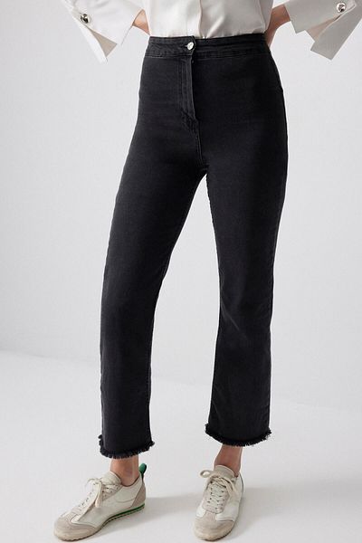 Touché Privé TASSELED DENIM PANT