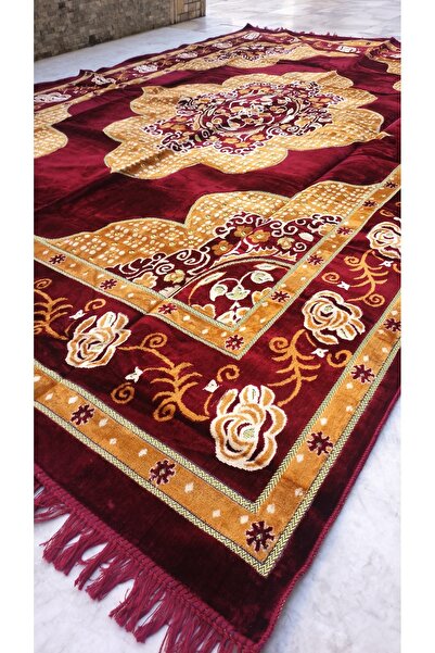 AKTAR Velvet Carved 6 M2 Carpet Covering Rug Wall Carpet