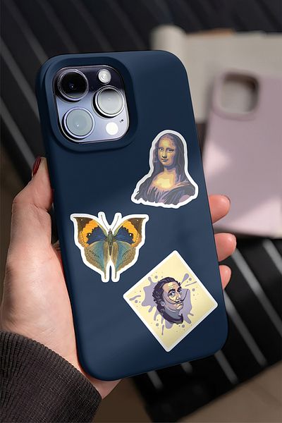 AR Sticker Σετ αυτοκόλλητων tablet για φορητό υπολογιστή 10 τεμαχίων Art Art