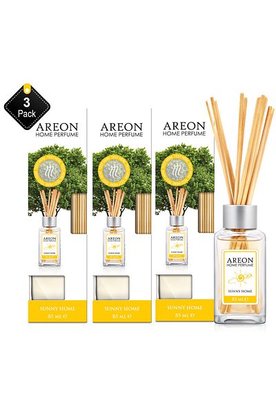 Areon Pack Of 3 Areon Home Perfumes 85 ml  Sunny Home