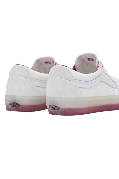 Vans Beyaz Kadın Süet Lifestyle Ayakkabı VN0009QRYF91 SK8-Low