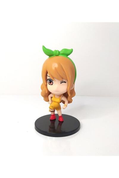 Genel Markalar One Piece Anime Nendoroid Nami Mini Action Figür Oyuncak 10 Cm