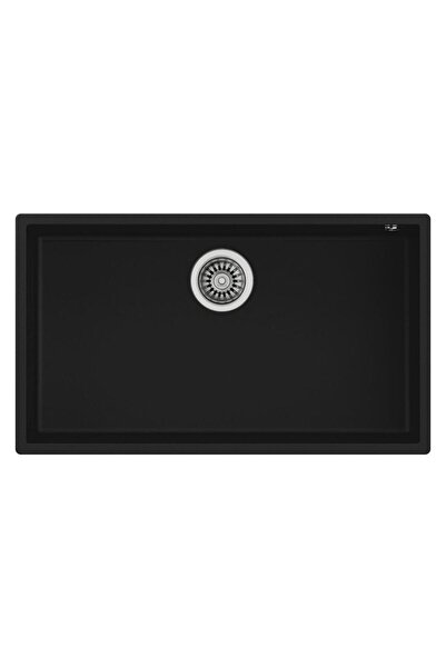 Teka Square 72.40 Tg Black Granit Evye, Tezgahaltı