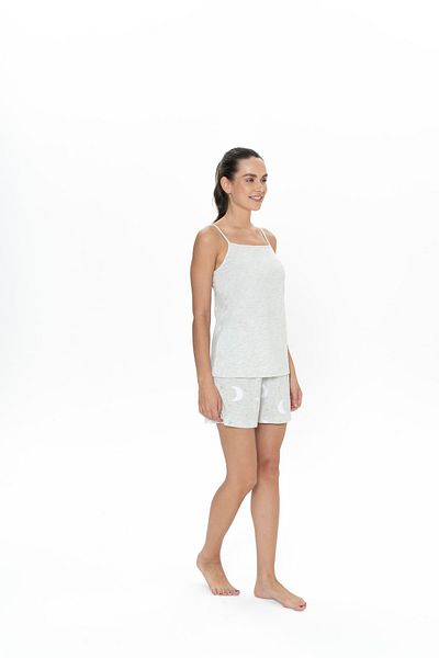 U.S. Polo Assn. Costum pentru femei, licențiat, USPA, (Kar Melange), curea de frânghie, model lunar, pantaloni scurți