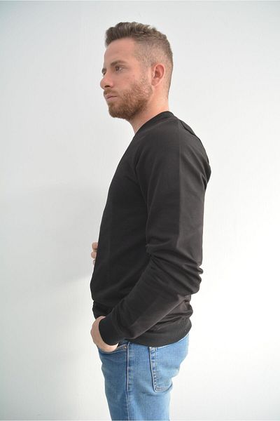 ZIDAN Men's Stretchy and Comfortable Long Sleeve Basic T-Shirt – Made in Turkey