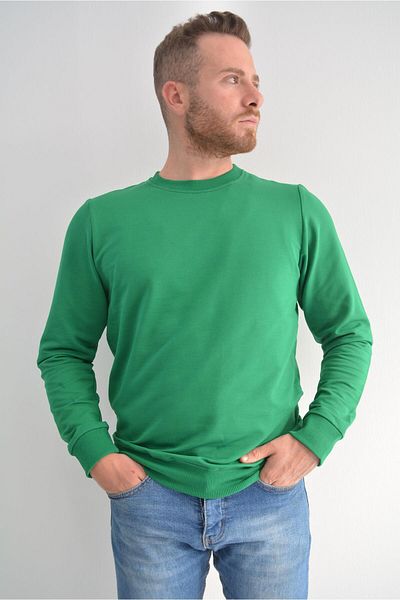 ZIDAN Men's Stretchy and Comfortable Long Sleeve Basic T-Shirt – Made in Turkey