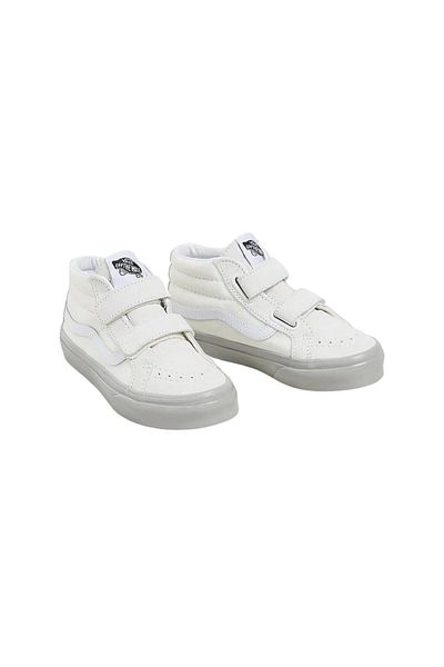 Vans Uy Sk8-Mid Reissue V Kids Gray Sports Shoes & Sneakers