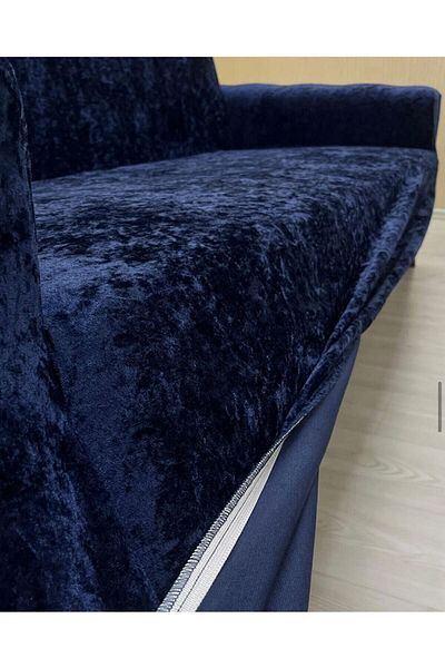 riselerhome Riseler Velvet Husa scaun 3 locuri Husa canapea cu cauciuc Husa scaun cu cauciuc Husa scaun