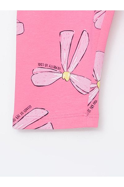 LC Waikiki LCW Kids Elastic Waist Printed Girls' Tights