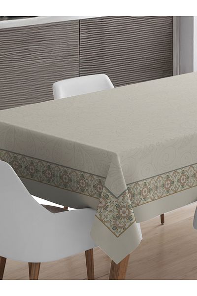 Viadela Ethnic Patterned Tablecloth Suitable for Daily Use