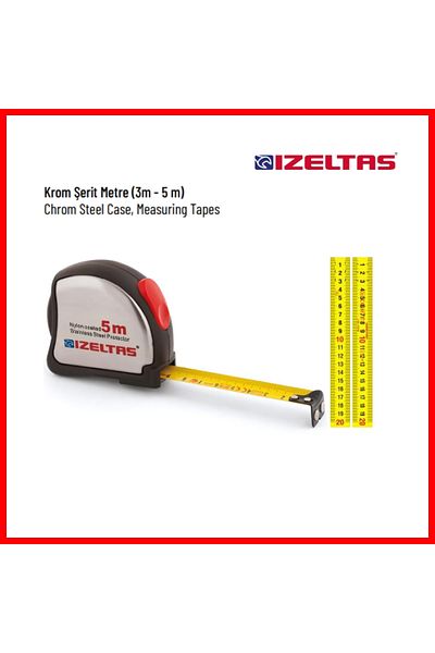 İzeltaş İzeltaş 5 Mlicrometer - Chrome Adhesive Surface with Magnet Tip