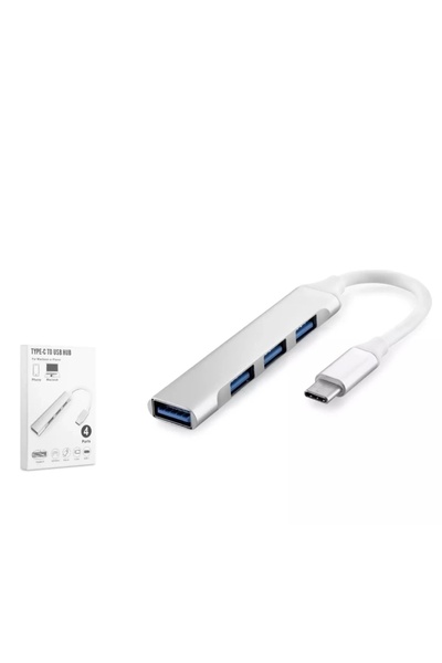 HADRON Usb Çoğaltıcı Type-C Telefon Uyumlu 4 Port HDX7032