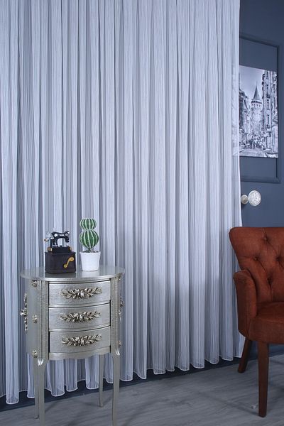 PERDECITY Iptül Pattern, Dobby Tulle Curtain, 350X260, 1/2 Sparse Pleat